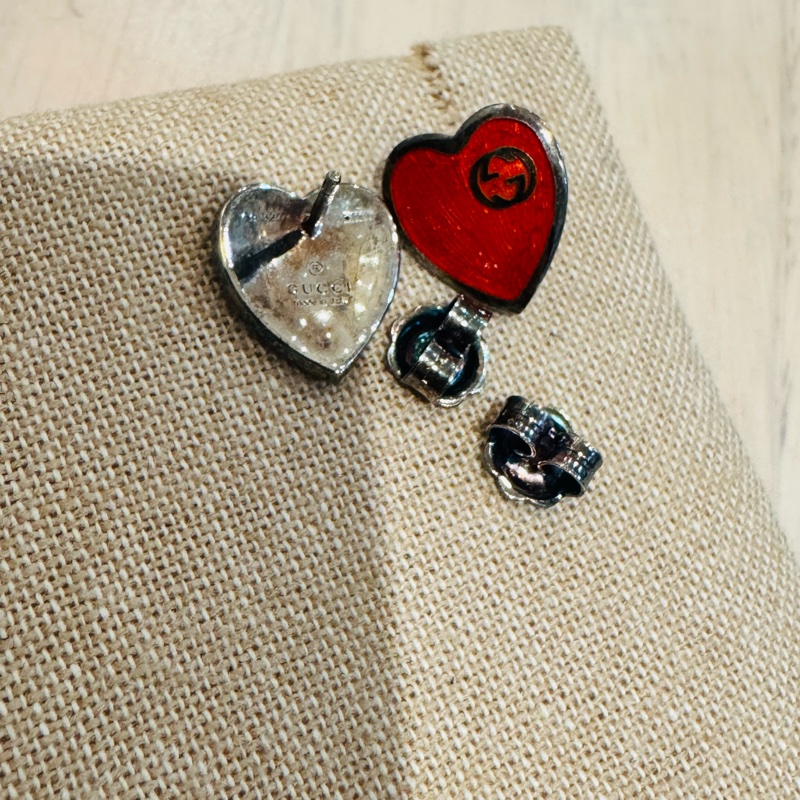 Gucci情人節愛心耳環全新-5