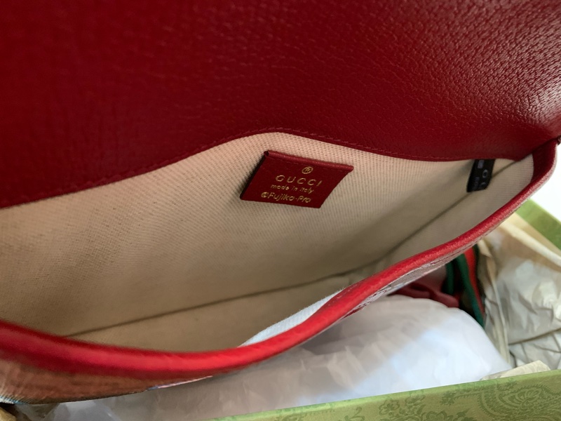 暑期特賣 聯名款 GUCCi x Doraemon 哆啦A夢 斜背包 側背包 胸口包 腰包 GG Supreme-6