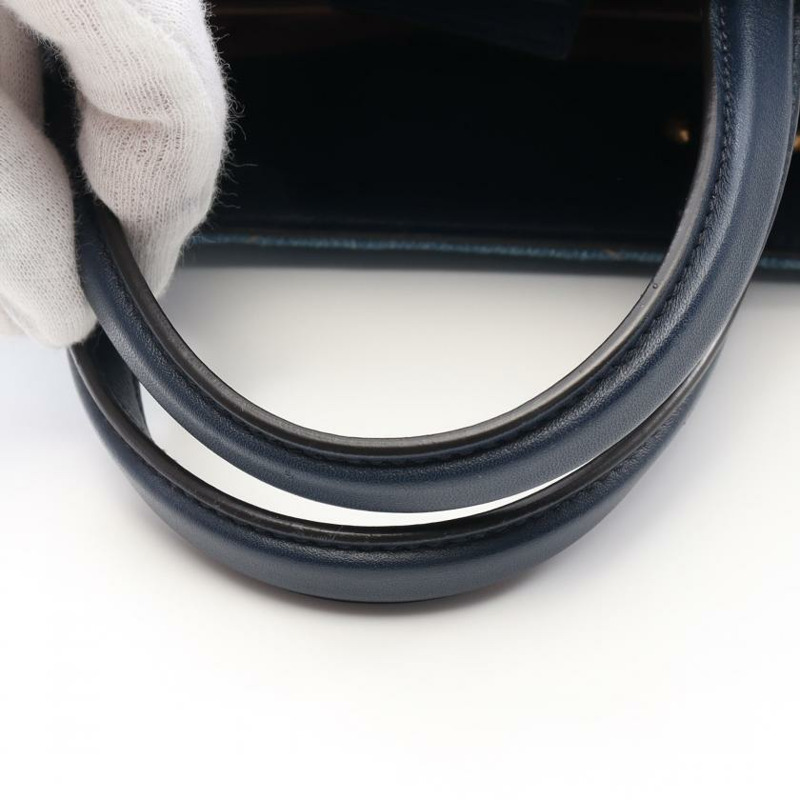 【日本直送】 中古GUCCI[A]GG Marmont 手提包 丹寧布 真皮 淺藍色 藍色 兩用款-8