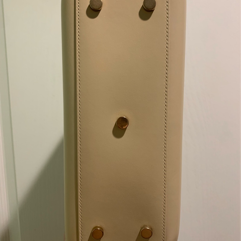 YSL風琴托特包 奶茶色-4