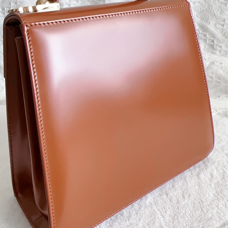 Ferragamo 博物館包 小號 焦糖色-2