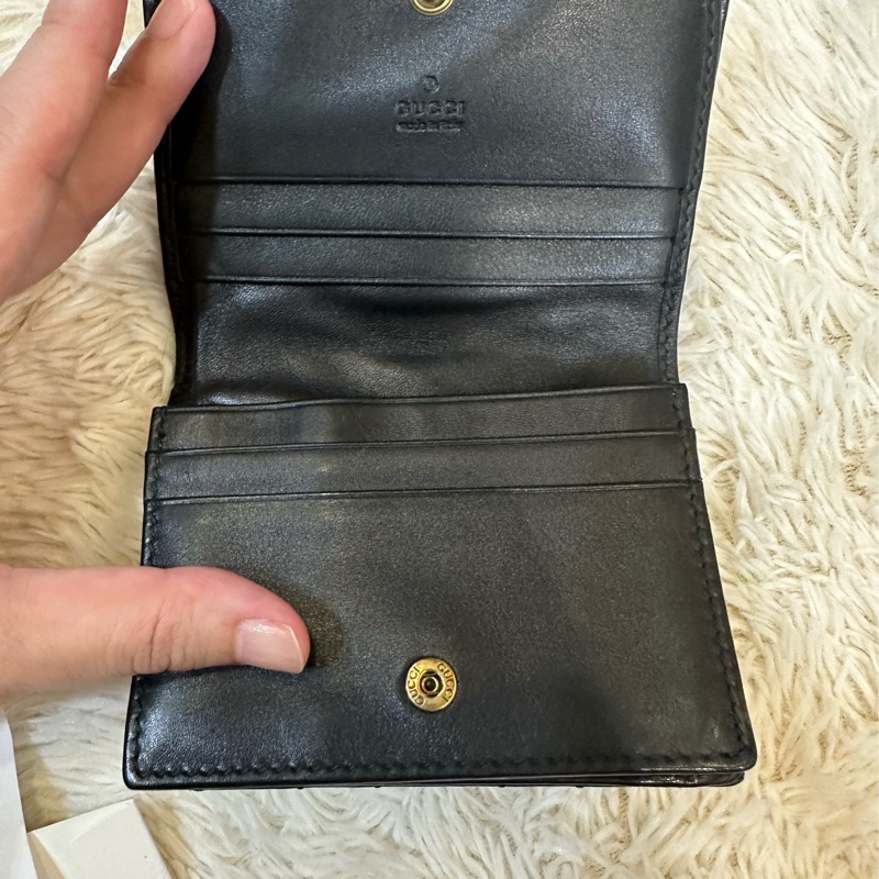 GG Marmont 經典山形紋 復古雙G 卡夾 短夾-1