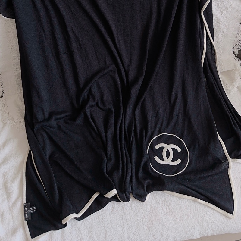 Chanel 香奈兒 大披肩圍巾-1