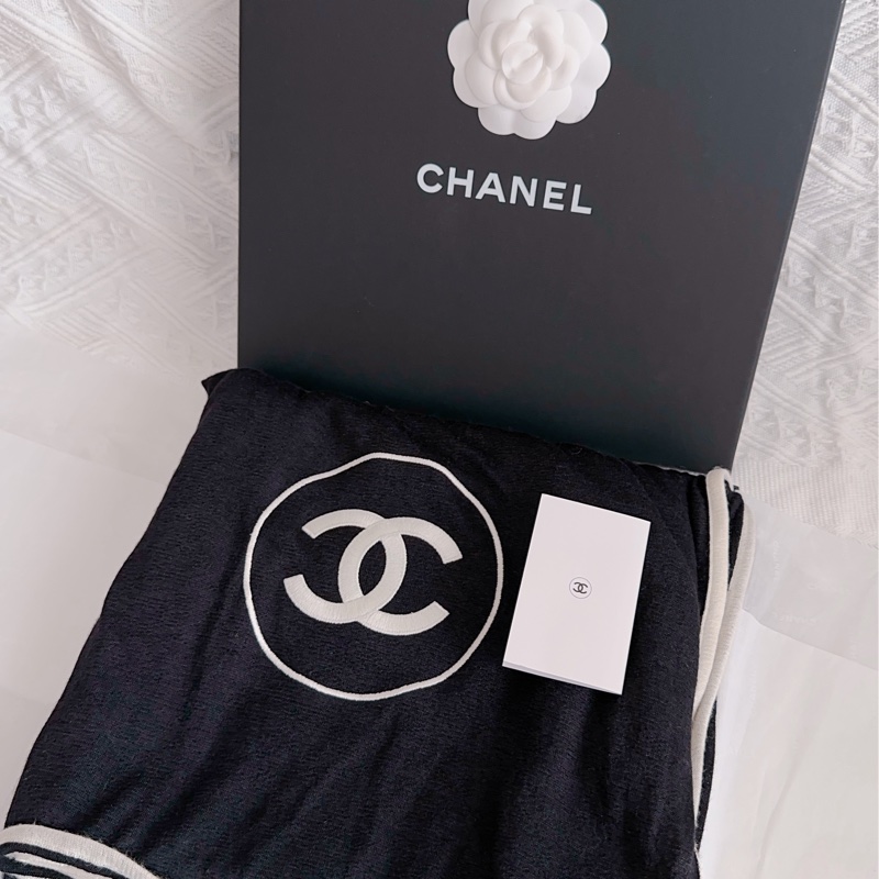 Chanel 香奈兒 大披肩圍巾-3