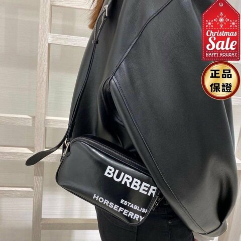 🎊佳節特賣🎁Burberry 80223391 Horseferry 迷你相機包  防水塗層帆布設計