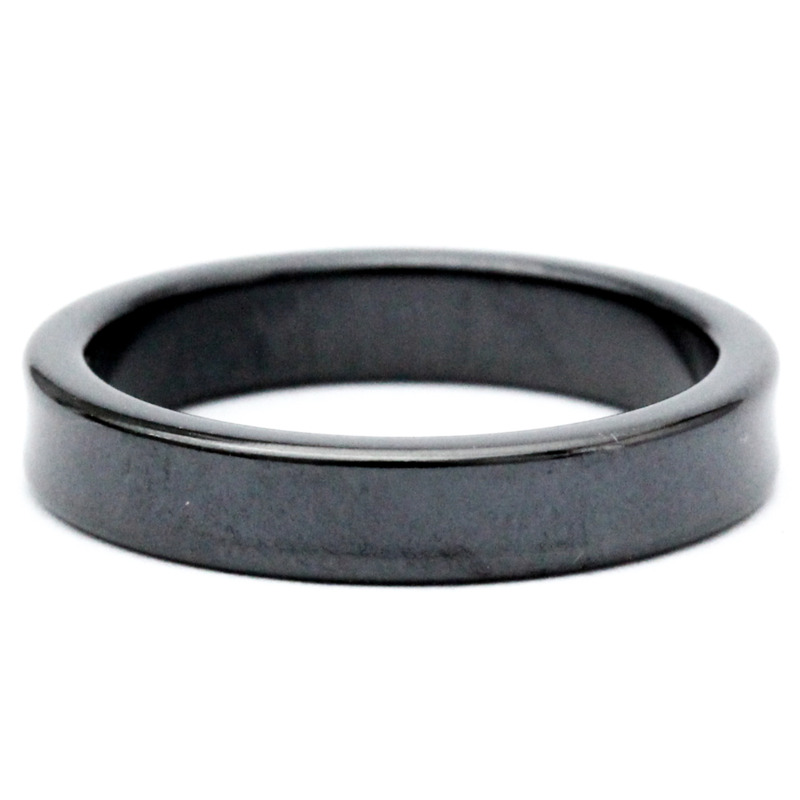 【日本直送】蒂芙尼 1837 窄戒指鈦時尚無石戒指黑色-3