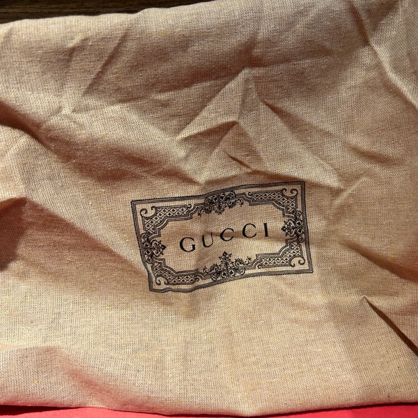 GUCCI Horsebit 1955 招財黃草編鍊袋包-16