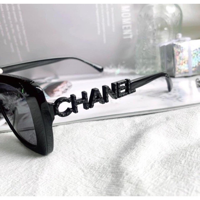 【現貨】Chanel【可刷卡分期】香奈兒 CH5422 黑色 太陽眼鏡 單身即地獄 宋智雅同款墨鏡 偏光太陽眼鏡 熱賣款-3