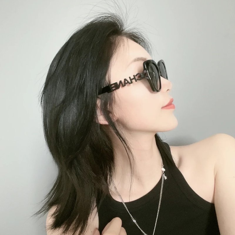 【現貨】Chanel【可刷卡分期】香奈兒 CH5422 黑色 太陽眼鏡 單身即地獄 宋智雅同款墨鏡 偏光太陽眼鏡 熱賣款-9