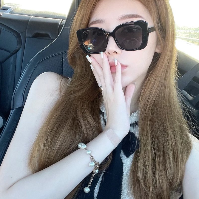 【現貨】Chanel【可刷卡分期】香奈兒 CH5422 黑色 太陽眼鏡 單身即地獄 宋智雅同款墨鏡 偏光太陽眼鏡 熱賣款-11