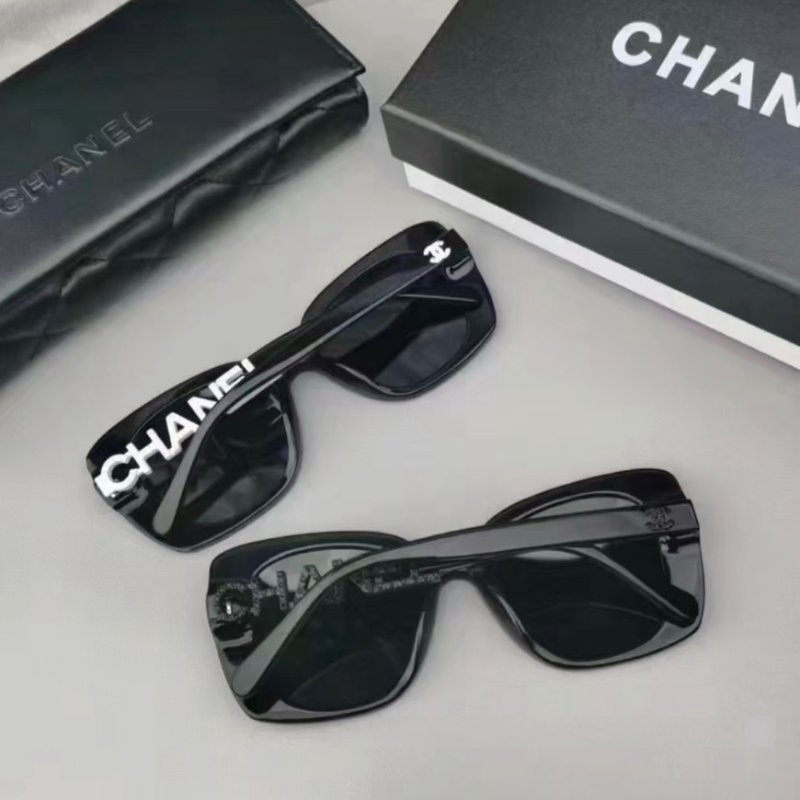 【現貨】Chanel【可刷卡分期】香奈兒 CH5422 黑色 太陽眼鏡 單身即地獄 宋智雅同款墨鏡 偏光太陽眼鏡 熱賣款-16