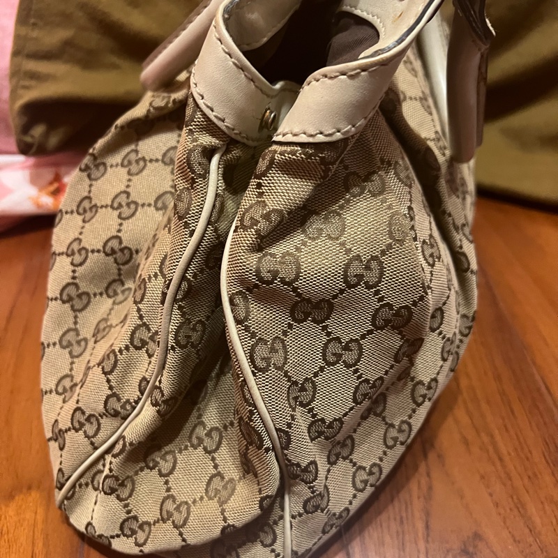 正品GUCCI 經典手提包 803486085 Canvas Sukey Tote Handbag-9