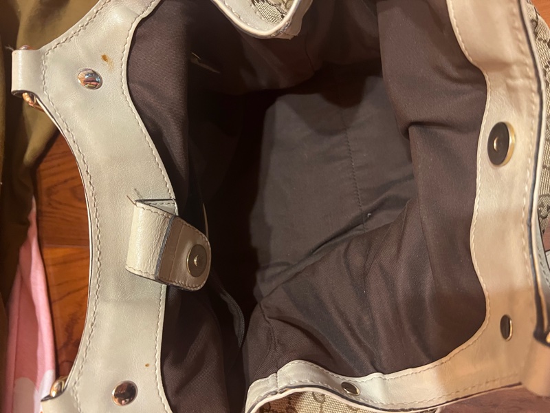 正品GUCCI 經典手提包 803486085 Canvas Sukey Tote Handbag-13