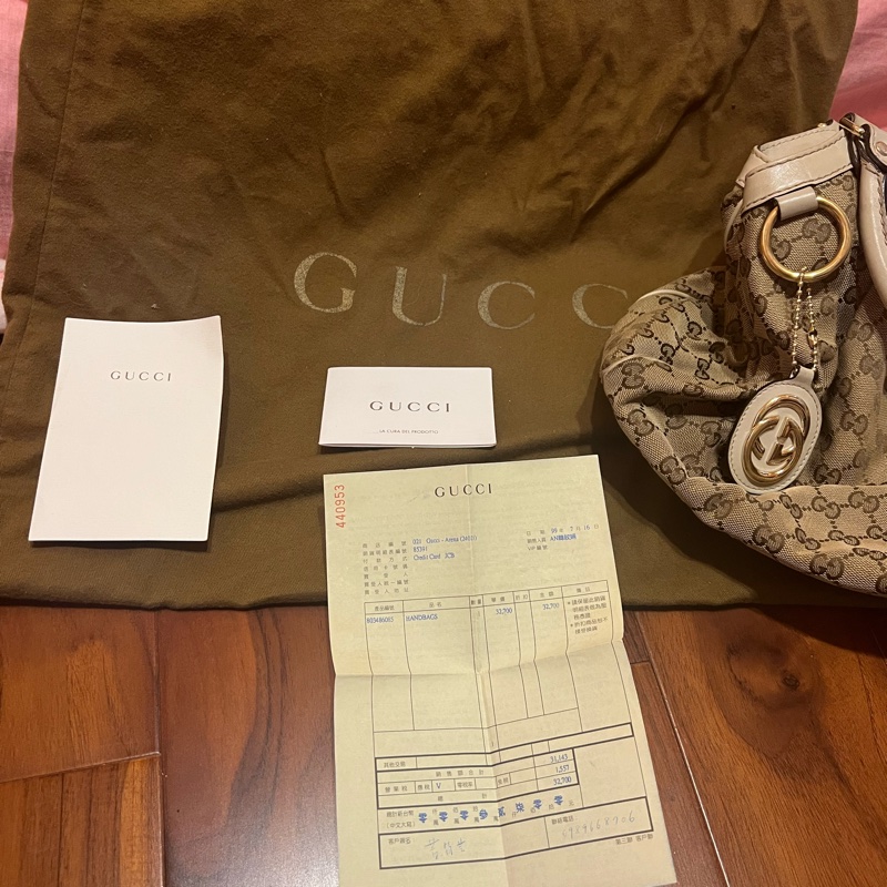 正品GUCCI 經典手提包 803486085 Canvas Sukey Tote Handbag-19