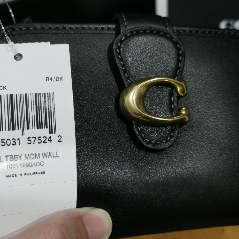 全新正品 COACH 蔻馳 TABBY MEDIUM WALLET皮夾 大葉高島屋購入-1