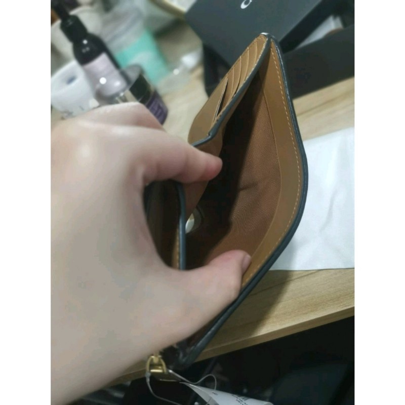 全新正品 COACH 蔻馳 TABBY MEDIUM WALLET皮夾 大葉高島屋購入-13
