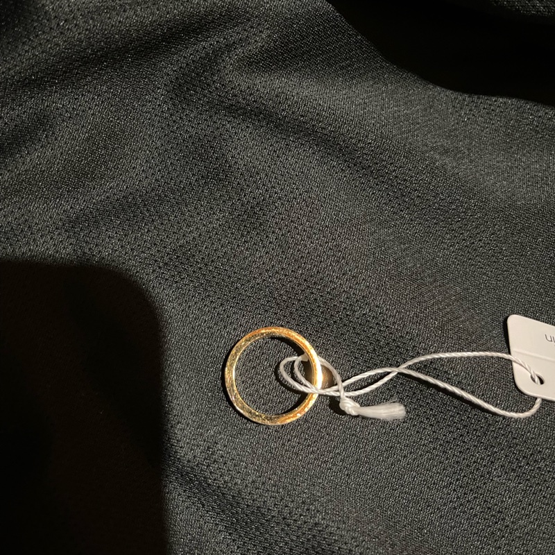 CALVIN KLEIN 金色 LOGO 戒指 #L5-8