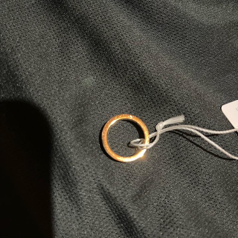 CALVIN KLEIN 金色 LOGO 戒指 #L5-11