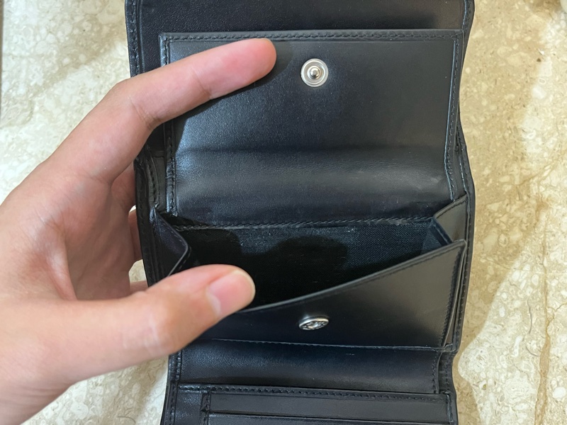 Salvatore Ferragamo 正品菲拉格慕 黑色女短夾、錢包-6