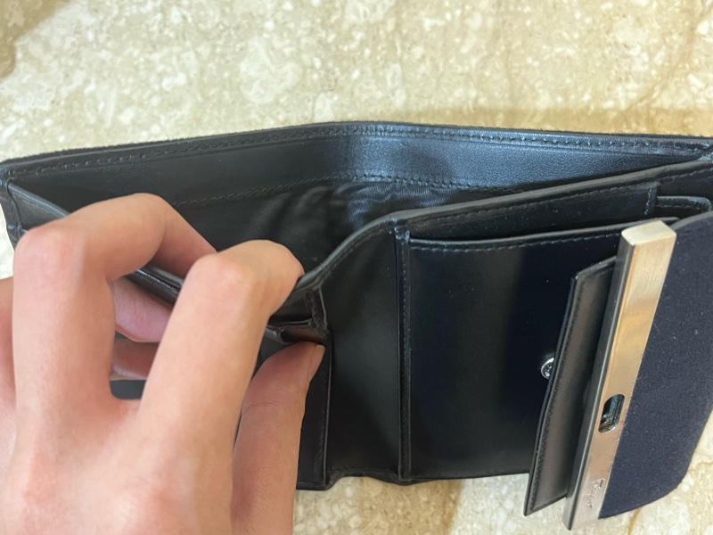 Salvatore Ferragamo 正品菲拉格慕 黑色女短夾、錢包-9