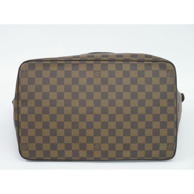 正品路易威登 LV Saleya GM Damier Ebene 手提包手提包棕色 N51181 Saleya 包二手-2