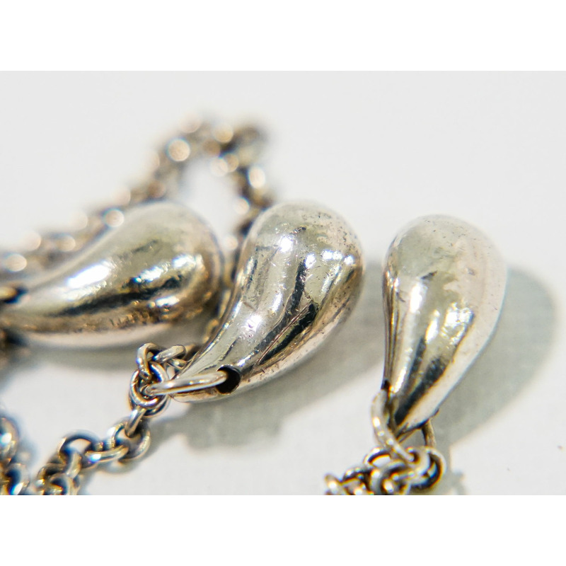 正品蒂芙尼 TIFFANY & Co. 淚滴 925 手鍊手鐲銀銀配飾珠寶二手-2