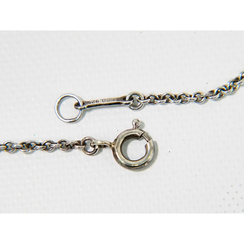 正品蒂芙尼 TIFFANY & Co. 淚滴 925 手鍊手鐲銀銀配飾珠寶二手-3