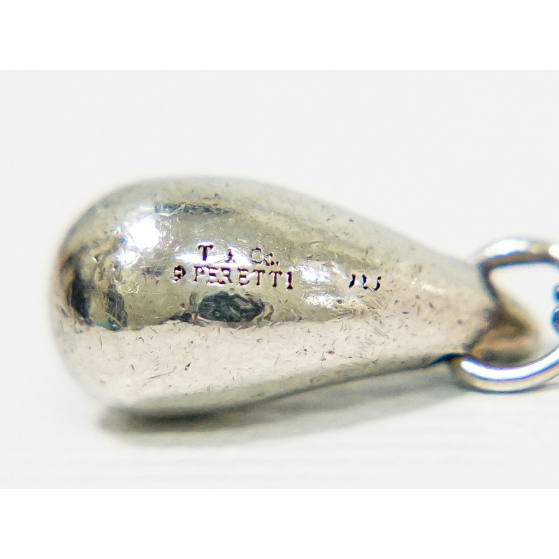 正品蒂芙尼 TIFFANY & Co. 淚滴 925 手鍊手鐲銀銀配飾珠寶二手-6