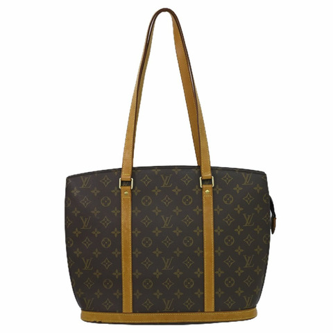 正品路易威登 LV Babylon Monogram 單肩包托特包棕色 M51102 Babylone 包二手
