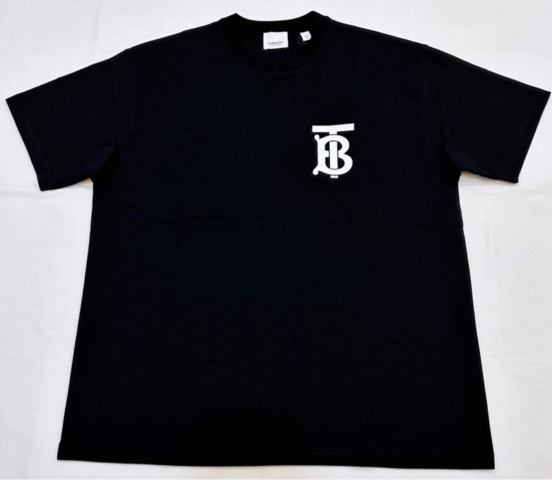 Burberry 白膠TB短袖T恤-4