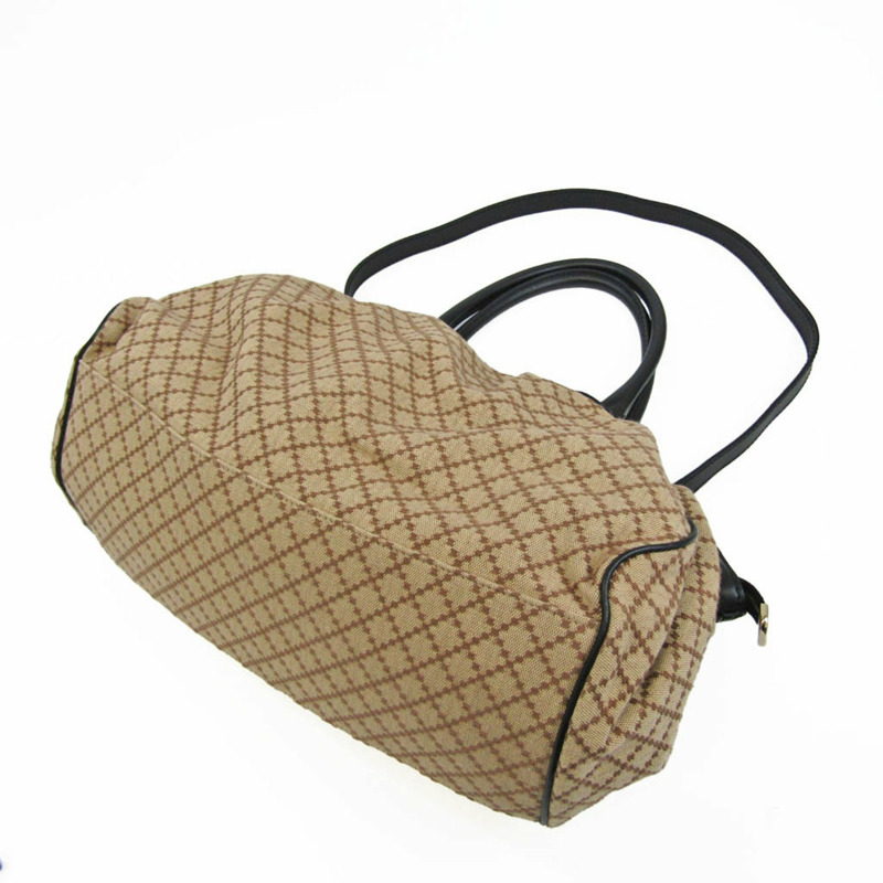 【日本直送】Gucci Sukey Diamante 223974 女式帆布,皮革手提包,單肩包米色,黑色,棕色-1