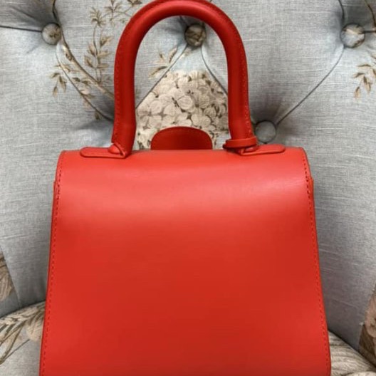 Delvaux超級美的莓紅色經典Brillant-3