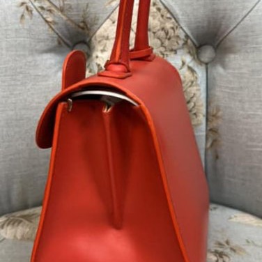 Delvaux超級美的莓紅色經典Brillant-5