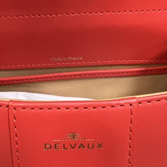 Delvaux超級美的莓紅色經典Brillant-7