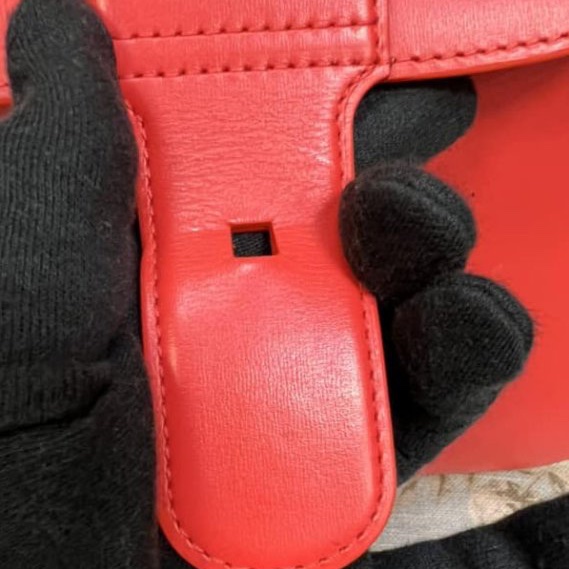 Delvaux超級美的莓紅色經典Brillant-8