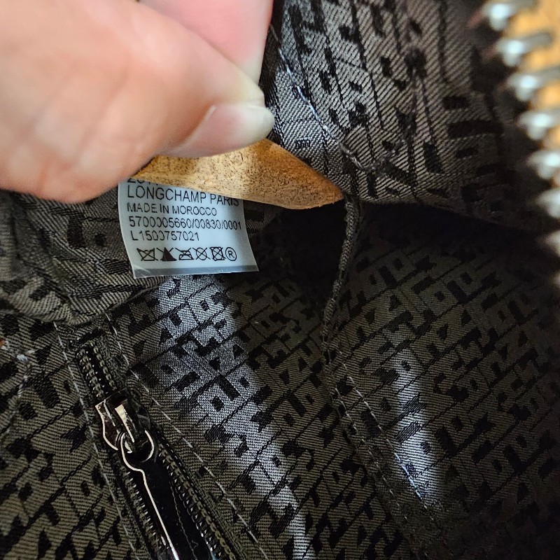 Longchamp Le Pliage Cuir 小羊皮 餃子包尺寸XS-13