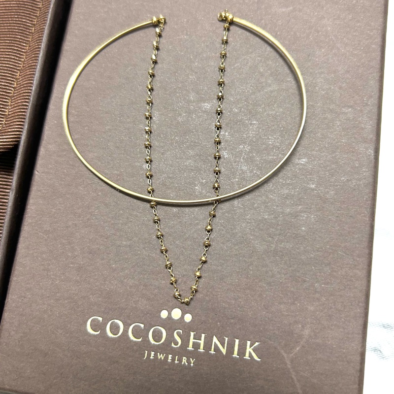 cocoshnik 雙層切割珠珠手環-0