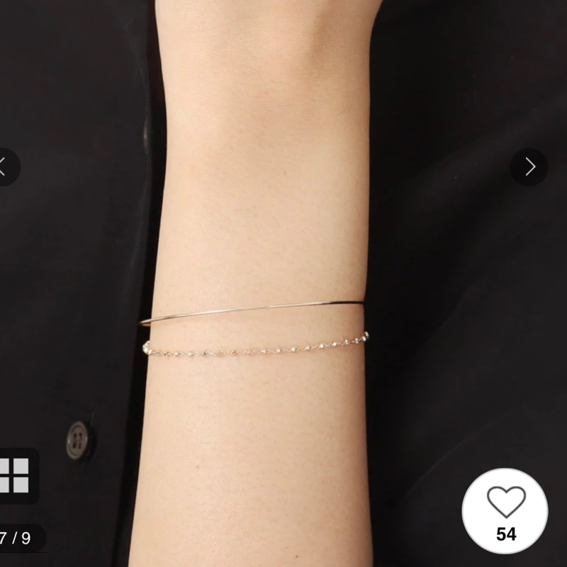 cocoshnik 雙層切割珠珠手環-6