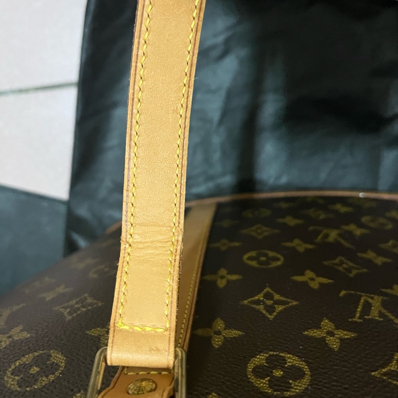 🐍LV字紋Babylone扇形肩背包#業務用/上課用#電腦用包#-54