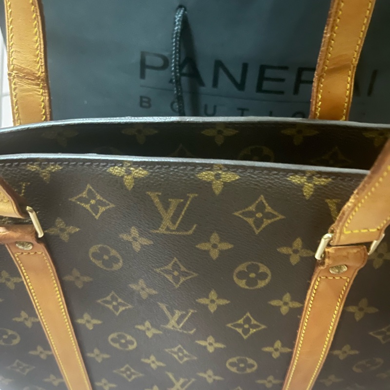 🐍LV字紋Babylone扇形肩背包#業務用/上課用#電腦用包#-35