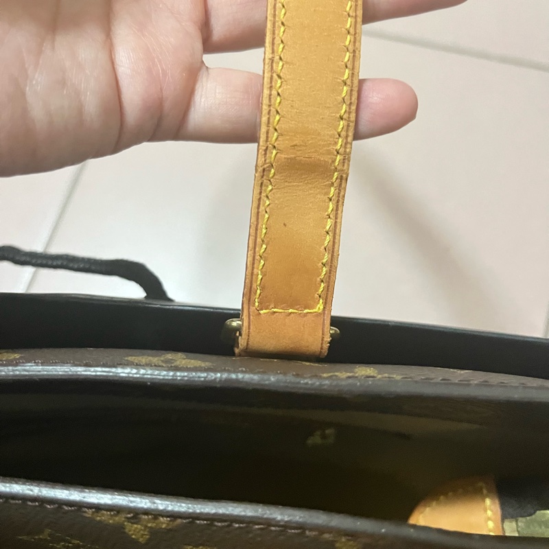 🐍LV字紋Babylone扇形肩背包#業務用/上課用#電腦用包#-37