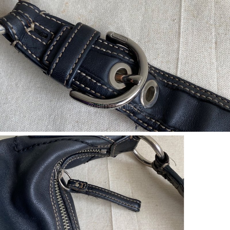 J’aime Vintage |  Coach Vintage Croissant Bag-5