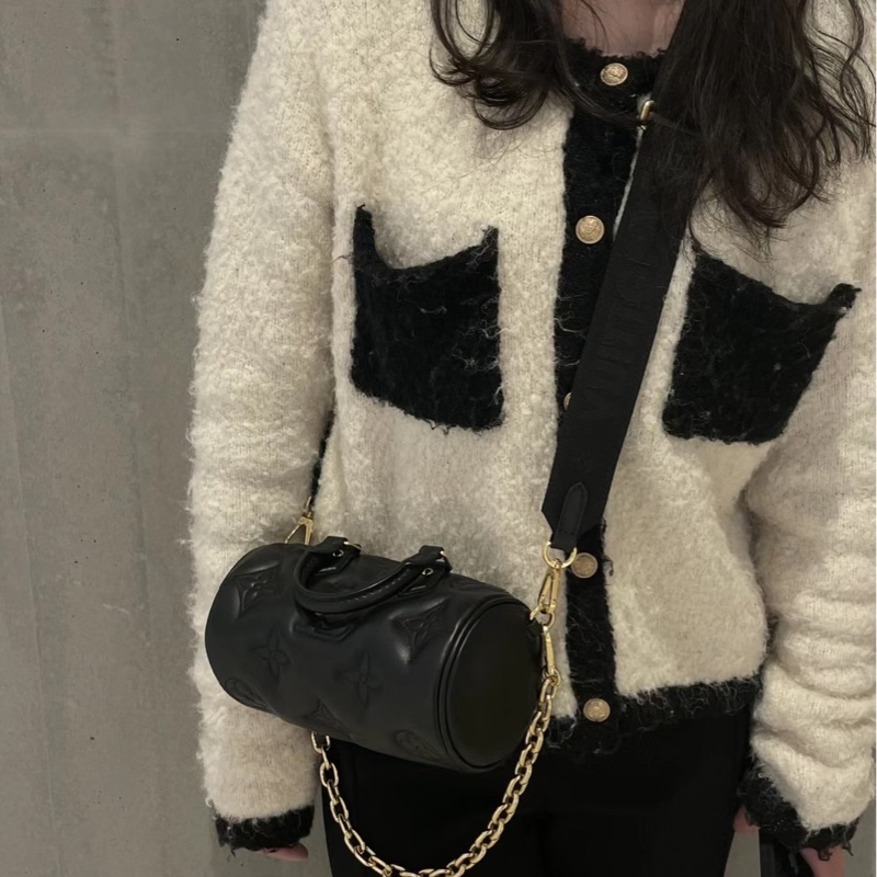 LV M59800 Papillon BB 黑色 ⭕️全新閒置品⭕️晶片款⭕️櫃上售價$96500元-4