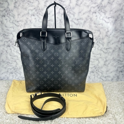 LV  Monogram Eclipse Explorer  探險家  商務包   手提包  電腦包  公事包  斜背包