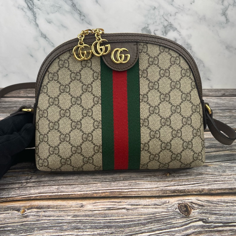 #GUCCI GG Ophidia Supreme #貝殼包/ #斜背包/ #肩背包-9