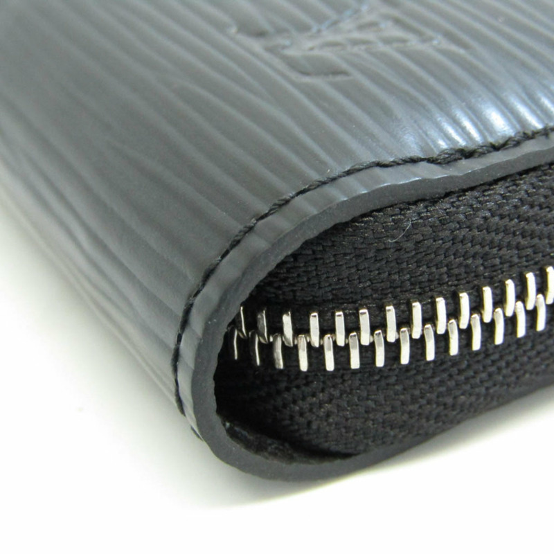 【日本直送】路易威登 Epi Zippy 零錢包 M60152 男式、女式 Epi 皮革零錢包/零錢包黑色-4