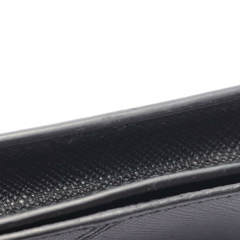 【日本直送】 卡片夾 SAFFIANO皮 黑色-8