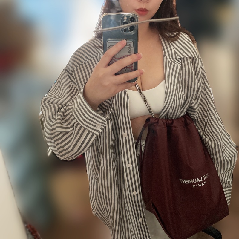 YSL SAINT LAURENT TEDDY 水桶包側肩背包-7
