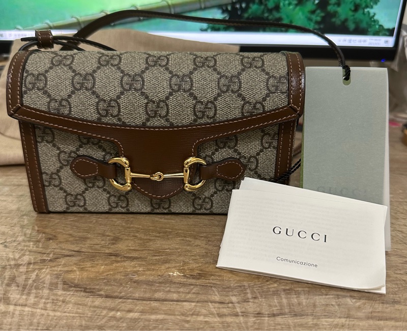 Gucci 1955 馬銜扣 迷你盒子 迷你手袋 趙露思同款-0