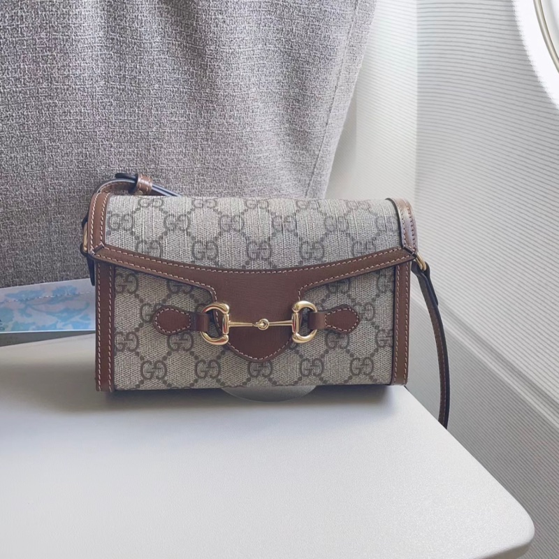 Gucci 1955 馬銜扣 迷你盒子 迷你手袋 趙露思同款-2